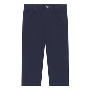 Andy and Evan Baby Boy Navy Blue Formal Twill Pants